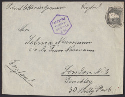 VAR 22 - 12/1/1941 - Letter Sent From Palestina To Great Britain. English Censorship. - Palästina