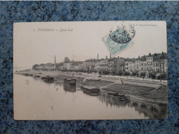 CPA  -  2   - TOURNUS  - QUAIS SUD - Chalon Sur Saone