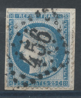 Lot N°83704   N°60/Fragment, Oblitéré GC 456 BESANCON(24), Indice 1 - 1871-1875 Cérès