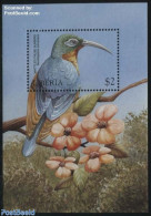 Liberia 1999 Neodrepanis Coruscans S/s, Mint NH, Nature - Animals (others & Mixed) - Autres & Non Classés