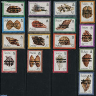 Belize/British Honduras 1981 Shells 16v, Independence, Mint NH, Nature - Shells & Crustaceans - Meereswelt