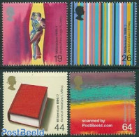 Great Britain 1999 Millennium, Art 4v, Mint NH, Art - Books - Modern Art (1850-present) - Autres & Non Classés