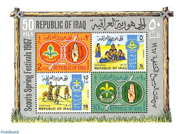 Iraq 1967 Scouting S/s, Mint NH, Sport - Scouting - Iraq