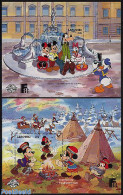 Lesotho 1988 Finlandia, Disney 2 S/s, Mint NH, Philately - Art - Disney - Disney