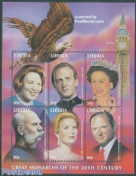 Liberia 1998 King & Queens 6v M/s, Beatrix Netherlands, Mint NH, History - Nature - Kings & Queens (Royalty) - Netherl.. - Familles Royales