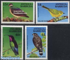 Antigua & Barbuda 1994 Birds 4v, Mint NH, Nature - Birds - Birds Of Prey - Antigua And Barbuda (1981-...)