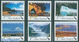 New Zealand 2006 Definitives, Tourism 6v, Mint NH, Nature - Sport - Various - Water, Dams & Falls - Mountains & Mounta.. - Unused Stamps