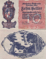 LIECHTENSTEIN - 10 HELLER 1920 - PICK. 1 - Liechtenstein