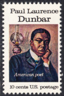 !a! USA Sc# 1554 MNH SINGLE (a2) - Paul Lawrence Dunbar - Unused Stamps