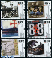 Portugal 2010 Rock In Portugal 6v, Mint NH, Nature - Performance Art - Transport - Animals (others & Mixed) - Music - .. - Unused Stamps