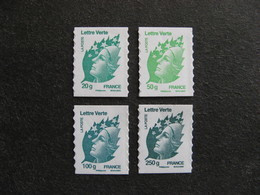 Autoadhésifs : TB Série N° 604 Au N° 607 , Neufs XX. - Unused Stamps