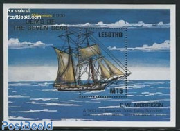 Lesotho 1999 Millennium, E.W. Morrison S/s, Mint NH, Transport - Ships And Boats - Ships