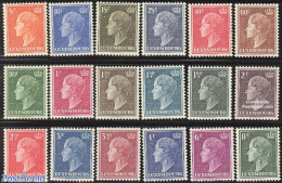 Luxemburg 1948 Definitives 18v, Unused (hinged) - Neufs