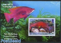 Saint Helena 2011 WWF, Island Hogfish S/s, Mint NH, Nature - Fish - World Wildlife Fund (WWF) - Peces