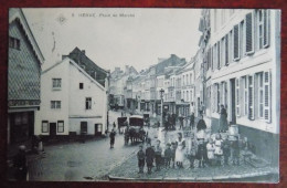 Cpa Herve : Place Du Marché - Herve