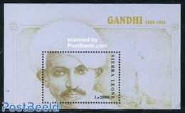 Sierra Leone 1998 M. Gandhi S/s, Mint NH, History - Gandhi - Politicians - Mahatma Gandhi