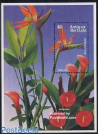 Barbuda 1997 Flowers S/s, Mint NH, Nature - Flowers & Plants - Barbuda (...-1981)
