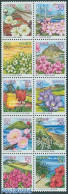 Japan 2005 Flowers In Kyusyu 10v [++++], Mint NH, Nature - Various - Flowers & Plants - Mills (Wind & Water) - Art - B.. - Neufs