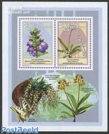 Congo Dem. Republic, (zaire) 2012 Orchids 2v M/s, Mint NH, Nature - Flowers & Plants - Orchids - Autres & Non Classés
