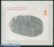 Denmark 2012 Art, Fingerprint By Christian Vind 1v S-a, Mint NH, Art - Modern Art (1850-present) - Paintings - Unused Stamps