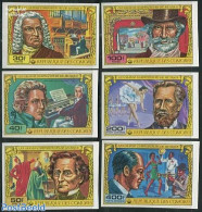 Comoros 1978 Composers 6v, Imperforated, Mint NH, Performance Art - Comoros