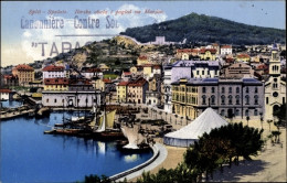 CPA Split Spalato Kroatien, Teilansicht Der Stadt - Croatia