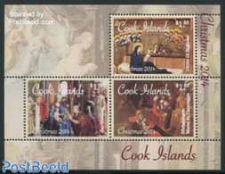 Cook Islands 2014 Christmas S/s, Mint NH, Religion - Christmas - Christmas