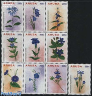 Aruba 2015 Flowers 10v, Mint NH, Nature - Flowers & Plants - Autres & Non Classés