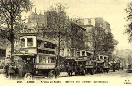 PARIS  AVENUE  CLICHY  REPRODUCTION/// 132 - Autres Monuments, édifices