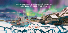 Russia 2022. The Village Of Teriberka, Murmansk Regio (MNH OG) Souvenir Sheet - Ungebraucht