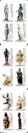 France 2019 Sculptures 12v S-a In Booklet, Mint NH, Stamp Booklets - Art - Sculpture - Ongebruikt