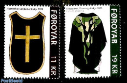 Faroe Islands 2019 Liturgical Robes 2v, Mint NH, Religion - Religion - Autres & Non Classés