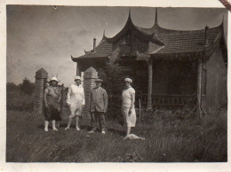 Photographie Photo Amateur Vintage Snapshot Chatelaillon Pagode - Lieux