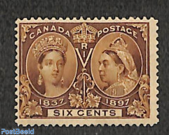Canada 1897 6c, Stamp Out Of Set, Unused (hinged) - Unused Stamps