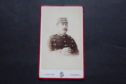 CDV Lieutenant  Artilleur Colonial    Par SEBIRE LORIENT - Oorlog, Militair