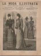 La Moda Illustrata. Giornale Settimanale Illustrato Per Le Famiglie N.3, 21 Gennaio 1892 - Moda