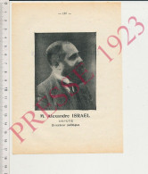 Alexandre Israel Député De L'Aube Portrait - Non Classés