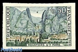 France 1965 Moustiers Sainte Marie 1v, Imperforated, Mint NH - Nuevos