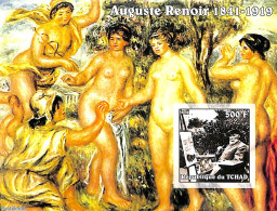 Chad 2002 Auguste Renoir S/s, Imperforated, Mint NH, Art - Modern Art (1850-present) - Paintings - Other & Unclassified