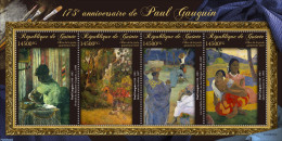 Guinea, Republic 2023 175th Anniversary Of Paul Gauguin, Mint NH, Art - Paintings - Paul Gauguin - Autres & Non Classés