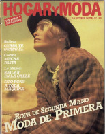 Revista Hogar Y Moda No. 1989. Octubre 1984 + Patrones - Non Classés
