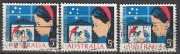 AUSTRALIA 348,used,falc Hinged - Noël