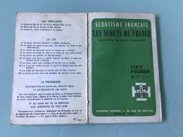 Carte De Scoutisme Français - District De Versailles. 1954 - Scoutismo