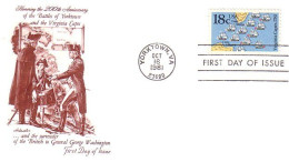 USA FDC Battle Of Virginia Capes Voilier Sailing Ship Schiffe ( A61 558) - Bateaux