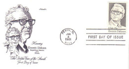 USA FDC Everett Dirksen ( A61 533) - 1981-1990