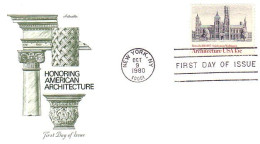 USA FDC Architecture Smithsonian ( A61 518) - Monuments