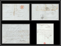 36892 Capitaine Devese TARTANE Forwarded Maritime Marseille Pour Agde France 1804 Marque Postale Lettre Cover - Posta Marittima