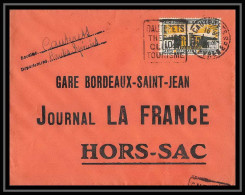 36621 Hors Sac N°210 EXPOSITION ARTS DECORATIFS PARIS Cauterets Hautes Pyrénées Bordeaux Gironde 1925 France Lettre - 1921-1960: Période Moderne