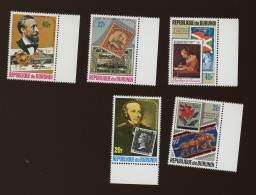 1979 Rowland HILL   Cob Paire ND  843/847.   **. Mi. MI.1522/26.     Y&T.819/823  **    Mint NH.  Cote 14,00 € - Unused Stamps