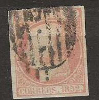 1852 USED España Michel 12 - Used Stamps